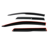 07-11 Chevy Aveo Sedan Hatchback Mugen Style Acrylic Window Visors 4Pc Set