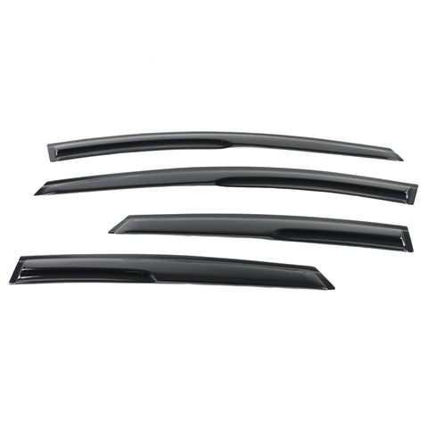 12-19 Ford Focus Mugen Style Acrylic Window Visors 4Pc Set