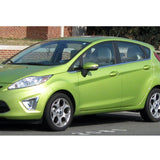 11-17 Ford Fiesta Smoked Aero JDM Wind Deflectors Window Visors