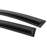 03-07 Honda Accord Sedan Full Set Mugen Style Smoked JDM Stick On Window Visors
