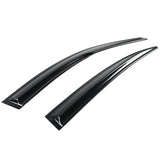 08-12 Honda Accord 8Th Gen Sedan Mugen Style Smoked JDM Stick On Window Visors