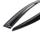 08-12 Honda Accord 8Th Gen Sedan Mugen Style Smoked JDM Stick On Window Visors