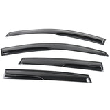 12-16 Honda CRV CR-V Full Set Mugen Style Smoked JDM Stick On Window Visors