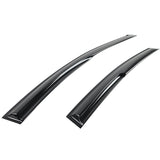 11-16 Hyundai Elantra Smoked Aero JDM Wind Deflectors Stick On Window Visors