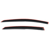11-16 Hyundai Elantra Smoked Aero JDM Wind Deflectors Stick On Window Visors