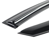 11-16 Hyundai Elantra Smoked Aero JDM Wind Deflectors Stick On Window Visors