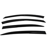 14-17 Mazda 3 Smoked Aero JDM Deflectors Stick On Window Visors
