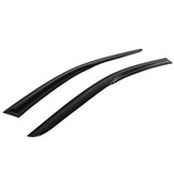 03-08 Mazda 6 Sedan Smoked Aero JDM Wind Deflectors Stick On Window Visors