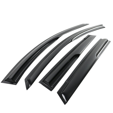 13-16 Mazda CX-5 CX5 Smoked Aero JDM Wind Deflectors Window Visors