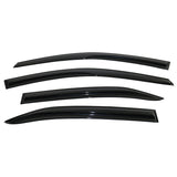 07-11 Toyota Camry Smoked Aero JDM Mugen Wind Deflectors Stick On Window Visors