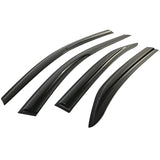 07-11 Toyota Camry Smoked Aero JDM Mugen Wind Deflectors Stick On Window Visors