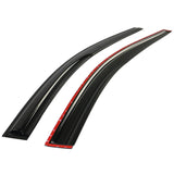 07-11 Toyota Camry Smoked Aero JDM Mugen Wind Deflectors Stick On Window Visors