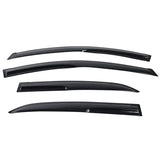 14-17 Toyota Corolla Smoked Aero JDM Wind Deflectors Stick On Window Visors