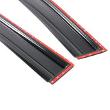 08-13 Toyota Highlander Mugen Style Acrylic Window Visors