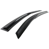 16-17 Hyundai Tucson Smoked Aero JDM Wind Deflectors Stick On Window Visors