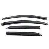 07-11 Toyota Yaris Smoked Aero JDM Stick On Vent Window Shade Visors Rain Guard