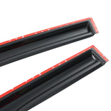 07-11 Toyota Yaris Smoked Aero JDM Stick On Vent Window Shade Visors Rain Guard