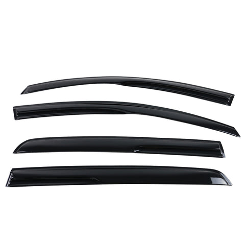 08-14 VW Golf MK6 GTI Mugen Style Acrylic Window Visors 4Pc Set