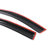 11-17 VW Jetta MK7 Mugen Style Acrylic Window Visors