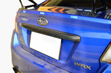 15-17 Subaru WRX STI Rear Trunk Lid Garnish Trim Cover Carbon Fiber