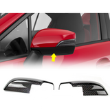 15-21 Subaru WRX4 STI 4Dr Side Mirror Covers Trim Lower - Carbon Fiber