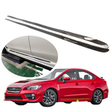 15-21 Subaru WRX STI Sedan S207 Style Side Skirt Vinyl Overlay Trim - Carbon Fiber