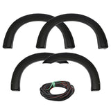 99-07 Ford F250 350 Super Duty Boss Pocket Rivet Fender Flares Set 4PCS Sanded