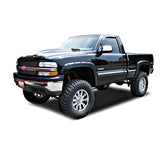 99-06 Silverado 1500 HD Rivet Boss Pocket Rivet Fender Flares Sanded Black