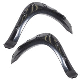 07-13 Toyota Tundra POCKET Style Extended Fender Flare Smooth ABS Black
