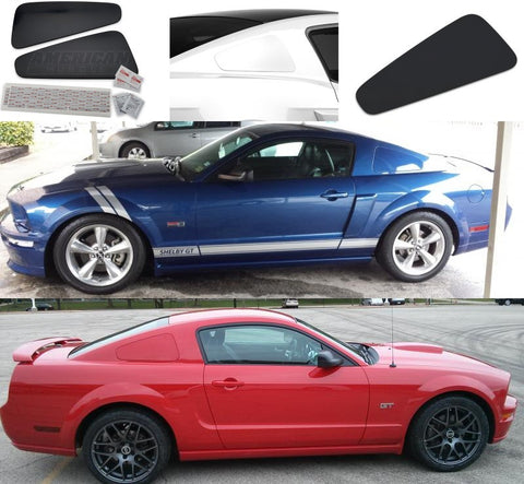 10-14 Ford Mustang GT350 Style Rear Quarter Window